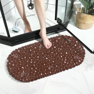 China Amazon Sustainable New Design Hot Sale Anti Slip Tub Mat Plastic Bathroom Floor Mat Bath Shower Mat for sale