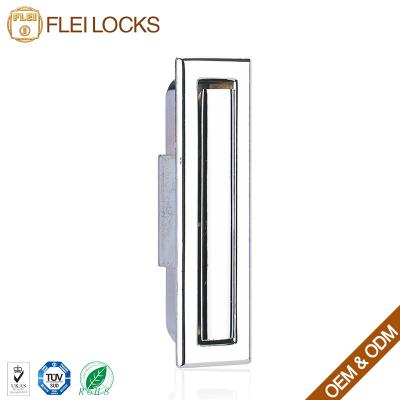 China Hidden Electrical Box Door Pull Handles High Strength Zinc Alloy Material for sale