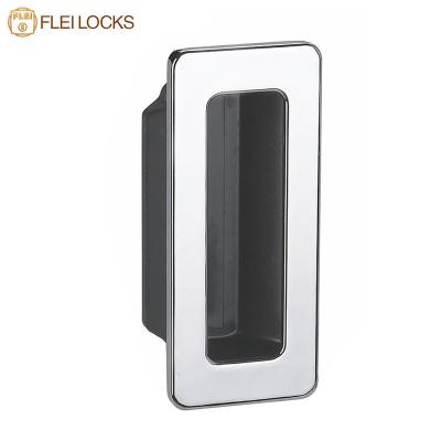 China Chrome Plating Hidden Door Pull Handles Zinc Material With High Security for sale