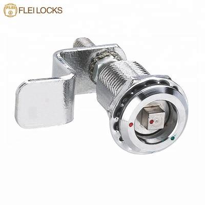 China Abrasion Resistant Stainless Steel Cam Lock 90 Degree Adjustable With Key for sale