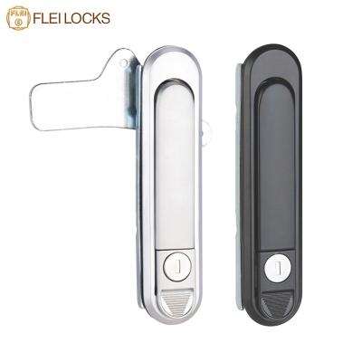 China Durable Swing Handle Lock Die Cast Zinc Alloy Material For Network Cabinet Door for sale