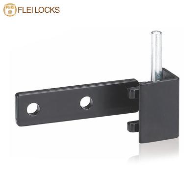 China Panel Cabinet Zinc Alloy Die-Casting Door Black Pin Hinge Metal Hinge for sale