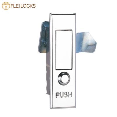 China High Safety Plane Lock , Push Button Lock For Electronic Control Box for sale