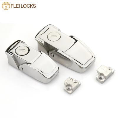 China Abrasion Resistant Toggle Hook , Stainless Steel Electronic Cabinet Hasp Lock for sale