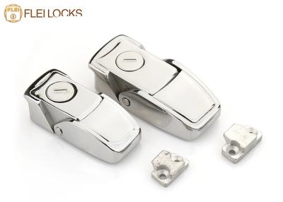 China Stainless Steel Electrical Cabinet Draw Center Latch Toggle Lock Hasp for sale