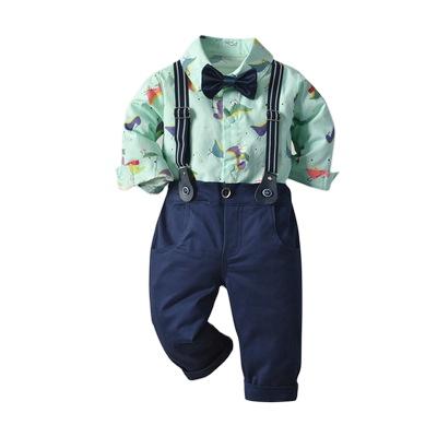 China Kids Casual Clothing Boys Fall Clothing For Kids Wedding Party Kid Boy Clothes Suits for sale