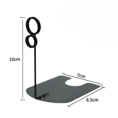 China Racks Cut Clip Price Tag Display Sign Poster Holder Stainless Steel Safe Packing for sale