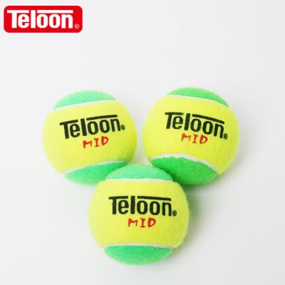 China Kids Training / Kids Play ITF Approved Pressurized Kids / Stockings Brand Teloon OEM Kids Training Tennis Ball For Stage 1 for sale