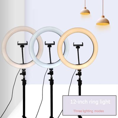 China Hot selling youtube ABS+Aluminum 12 inch live broadcast fill lamp beauty led ring lights led ring light makeup video lighting lampfill lamp 30C for sale