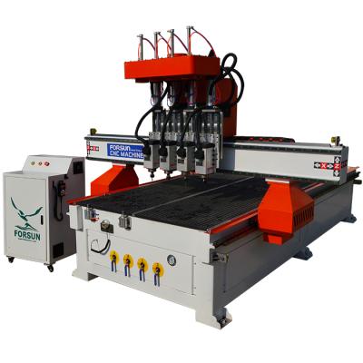 China Furniture Sideboards Doors Making CNC Router Muiti-Axis CNC Router 1325 Spindle Motor for sale