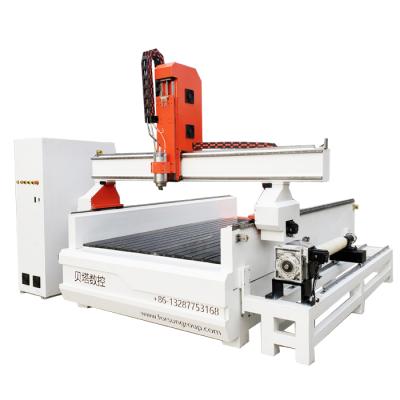 China Marble High Precision Shaped Granite Stone Marble Cutting Engraving CNC Router Machine For 3D Stone Artwork for sale