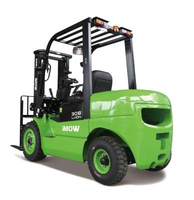 China Hotels iMOW forklift 3ton electric elektrikli forklift with container mast / side shift forklift new for sale