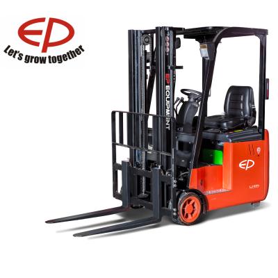 China Hotels PE 1.5ton Three Wheel LI-ION Forklift Truck (2020 New) With Extremely Small Working Radius CPD15LE for sale