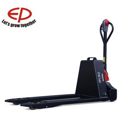 China Hotels PE Li-ion 1.6T Electric Pallet Truck (2020 New) (Total Iron) with Balance Wheel EPL163 for sale