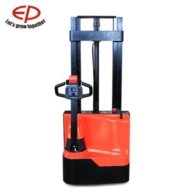 China Hangzhou PE full electric stacker ES10-10ESJ 1.0 ton mini electric pallet stacker. 1000kg for sale