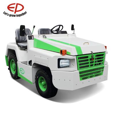 China 30KN Drawbar Pull Diesel Engine Powered Aviation Baggage Towing Tractor 3015*1440*1450mm for sale