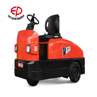 China Super Power PE Tow Electric Tractor 6.0T With AC Traction Motor QDD60T/QDD60TS-C 6000KG for sale