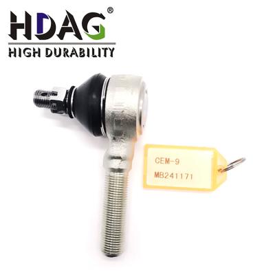 China HDAG OEM MB166765A HB568120 MB241171 MB315775 MR241032 Front Suspension Outer Tie Rod End For Mitsubishi Pajero Hyundai Galloper Standard Size for sale