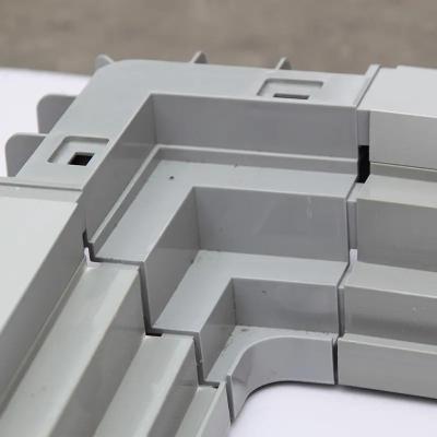 China OEM/ODM Design Factory Price Best Quality PVC Extrusion Profile ABS Injection Customized Profile For Freezer Glass Door for sale