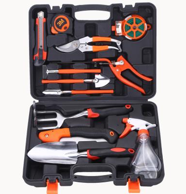 China Homemake 12 Pieces Garden Tool Gift Set Aluminum Alloy Garden Shovel Household Combination Tool for sale