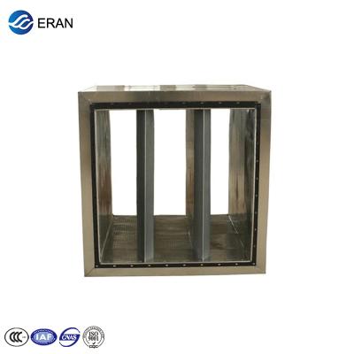 China Sound Insulation Galvanized Steel Sound Attenuator For Ventilation Stack for sale