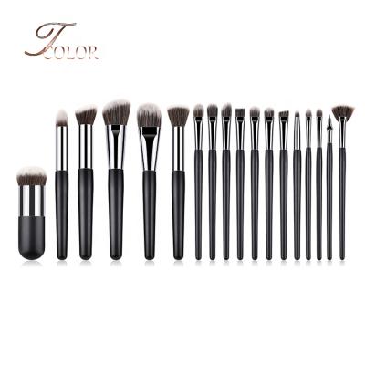 China High Quality Skin-friendly Professional Customized Black Handle Purchase Makeup Brush Set for sale