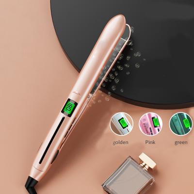 China CEDCER Straightener and Plastic Hair Curler 2 in 1 Best Hair Iron Hair Straightener Styler Curler for sale