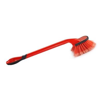 China Cleanging Synthetic Fiber Household Handle Plastic Automobile Car Detailing Brush for sale