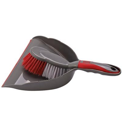 China Household Cleaner Tool Home Kitchen Gently Sweeping Dust Cleaning Brush Broom and Plastic Dustpan Set for sale