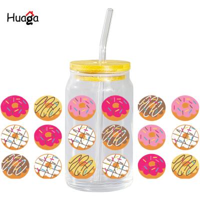 China Wholesale Waterproof Huaga Easy Transfer LOW MOQ Logo Design Custom Transfers To Smooth Surface For Cups And Mugs Dishes for sale