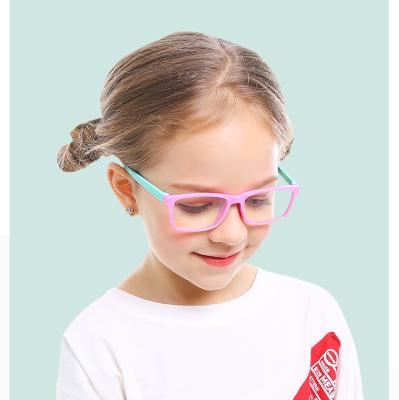 China Anti Prescription Kids Glasses Eye Glass Frames Blue Light Glasses For Kids Blue Ray Eye Glasses for sale