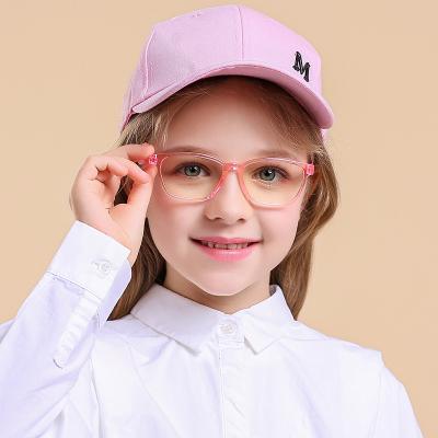 China Anti Blue Light Glasses Eye Glasses Children Anti Blue Light Glasses Kids Kids Anti-Glare Eyeglasses Children Girl Optical Filter Eyesight for sale