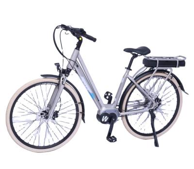 China Hot Sale Aluminum Alloy Mountain City E-bike Electric Bicycle 250w EBIKE Urban Commuter Bikes For Adults for sale