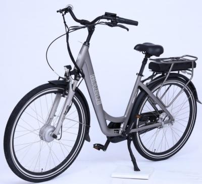 China 36V 250W Mid Drive ebike aluminum alloy city mountain electric bicycle classic mountain ebike with Shimano 7 speed gear for sale