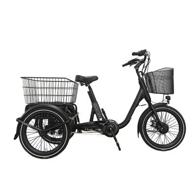 China Hot Price 3 Wheel Electric Motor Tricycle New Electric Cargo Bike Chopper Trikes For Adults Swing Type Electric Tricycle Wholesale for sale