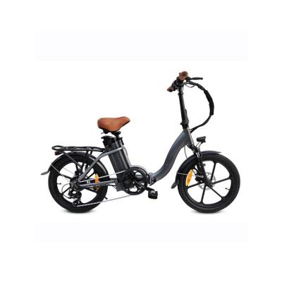 China Aluminum Alloy Wuxi United Manufacturing 20 Inch 48v 500w 750w European Professional Road Velomobile Warehouse Foldable Electric Bicycle ce for sale