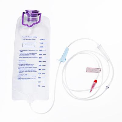 China Hospital Clinic Disposable Medical Enteric Feeding Bag for sale