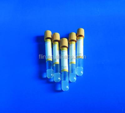 China Analysis Class Vacuum Non-Vacuum Blood Collection Test Tube, Glass Plastic With CE, ISO13485 for sale