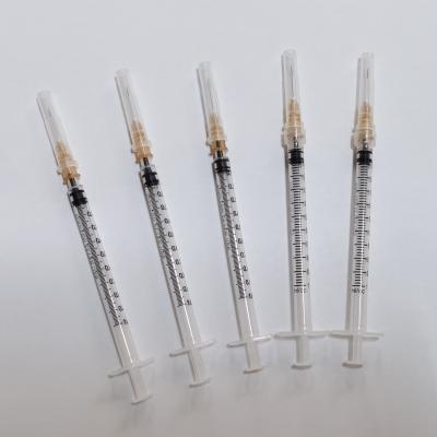 China Disposable Injection 1ml PP Injector Syringe for sale