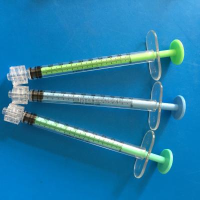 China Polycarbonate / Medical Grade PC Colored PC Plunger Syringe for sale