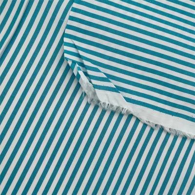 China Best Selling Products Breathable Thread Fabric Polyester Dyed Striped Cotton Fabric For Shirting Canvas for sale