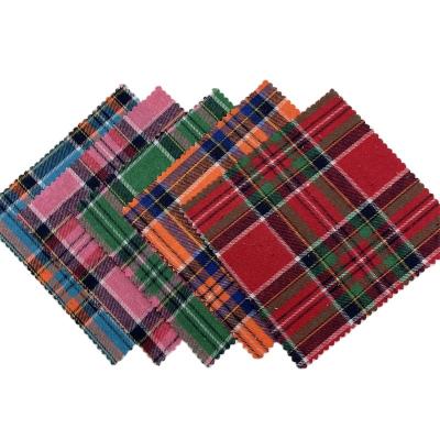 China Breathable Stain Polyester Cotton Yarn Dyed New Plaid Shirt Fabric Cotton Yarn Fabric for sale