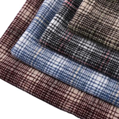 China Breathable T/c yarn dyed flannel 150gsm woven plaid yard dyed fabric for shirt for sale