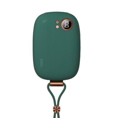 China Hotel mobile power supply 2 in 1 easy to carry rechargeable hand heating mobile power supply hand heating treasure for sale