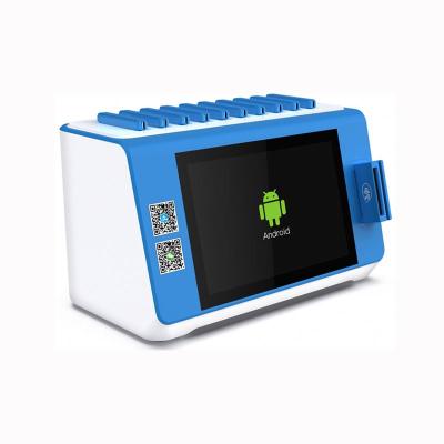 China Hot selling desktop rental bank power bank station power banks kiosk with screen rent power bank customized rental powerbank sharing station for sale