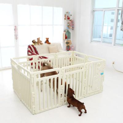 China Viable Box HDPE Portable Collapsible Squirt Puppy Pet Playpen for sale