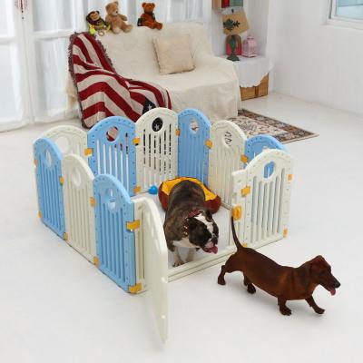 China Viable Puppy Pet Playpen Dog Cage Snot Box Pet Barrier Dog Fence for sale