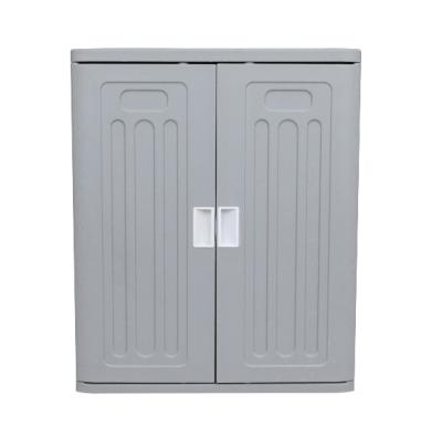 China Easily Assembled Composable Outdoor Waterproof , Garden Storage Box Plastic Base Cabinet for sale