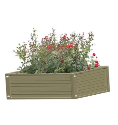 China American Style Garden Raised Bed Plastic HDPE Garden Planters Beds For Vegetable for sale