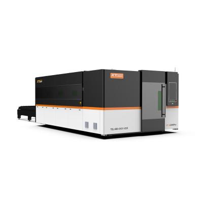 China 2000x4000mm 8kw 12kw 20kw Metal Fiber Laser Cutting Machine Water Cooled Fiber Laser Cutter for sale